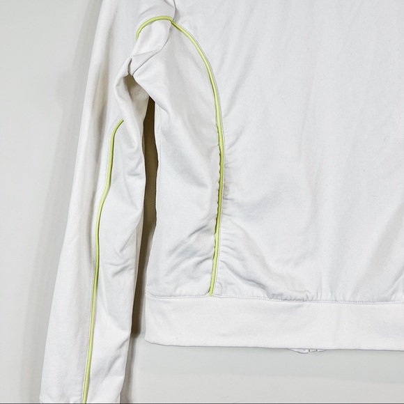 UB Jean White Front Zipper Pocket Small Jacket - Picture 5 of 16